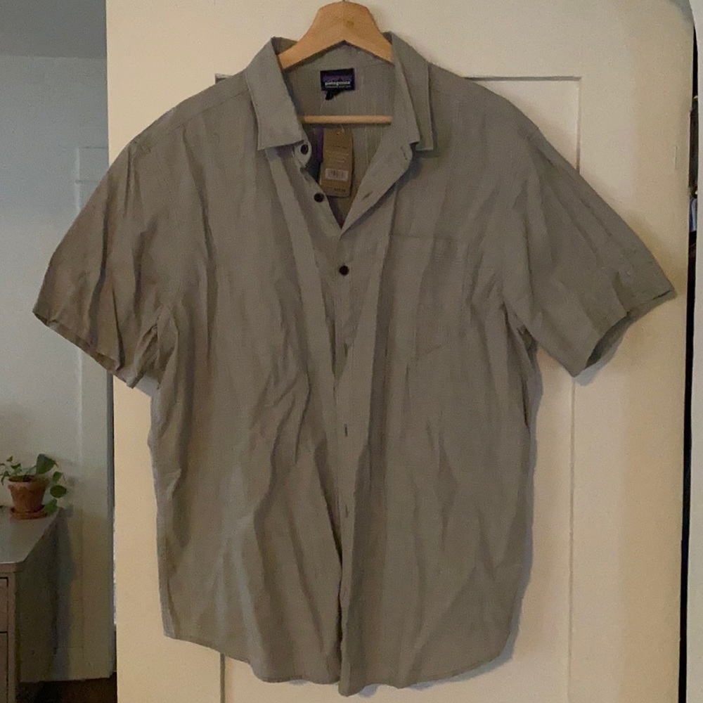 Patagonia Men’s Organic Cotton Slub Poplin Shirt NWT